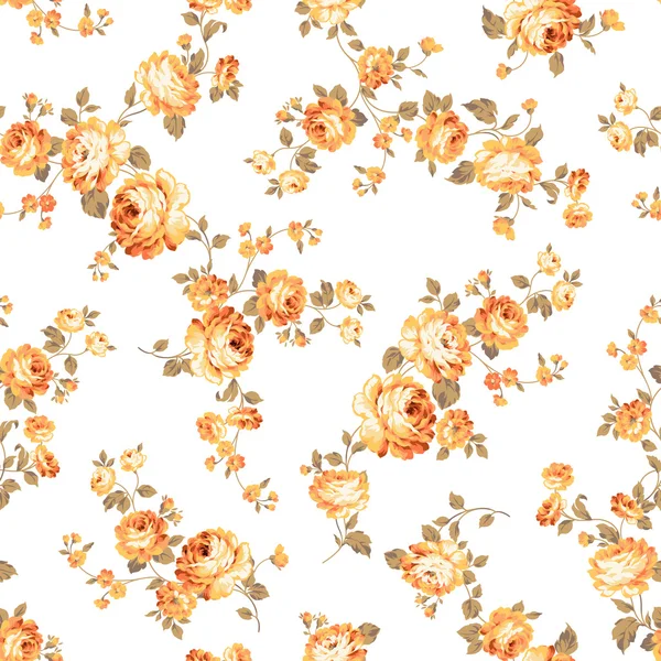 Motif fleur rose, — Image vectorielle