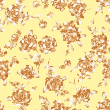 Gül illüstrasyon model