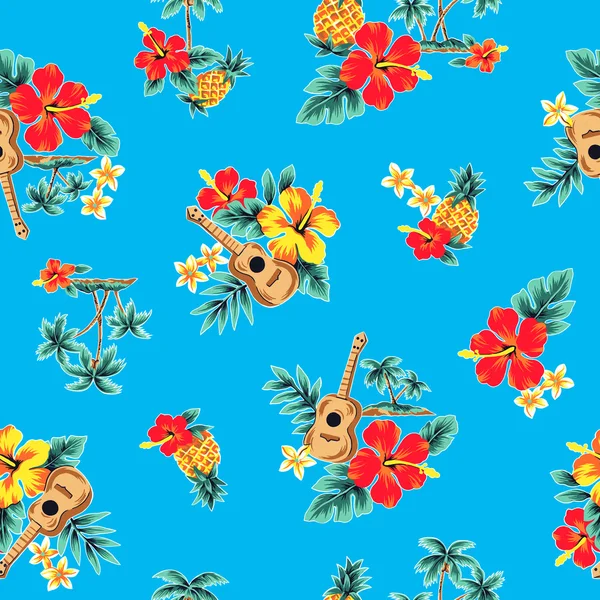 Aloha shirt pattern — Stock Photo, Image