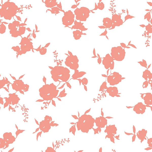 Çiçek illüstrasyon deseni