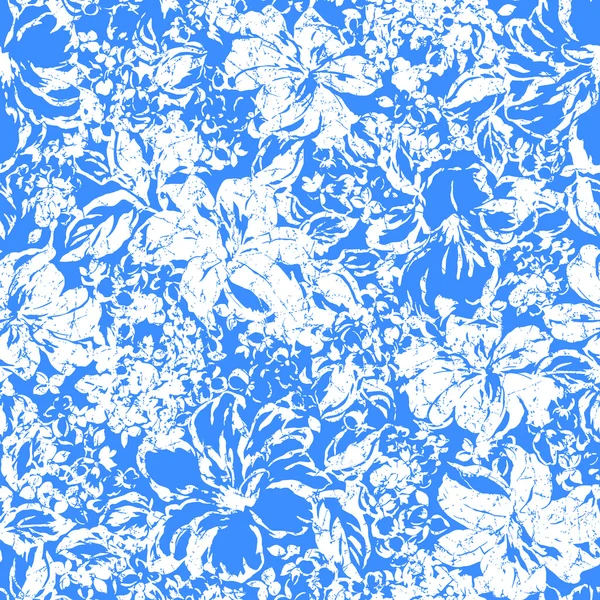 Flower illustration pattern — Stock Photo, Image