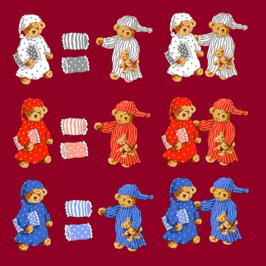 Ayı gece kıyafetleri