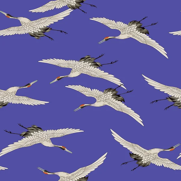 Japon tarzı vinç desen