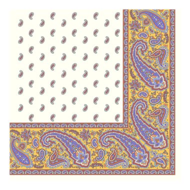 Paisley eşarp süsleme
