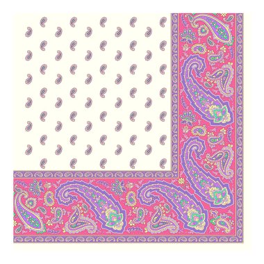 Paisley eşarp süsleme