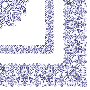 Eşarp süs tasarım