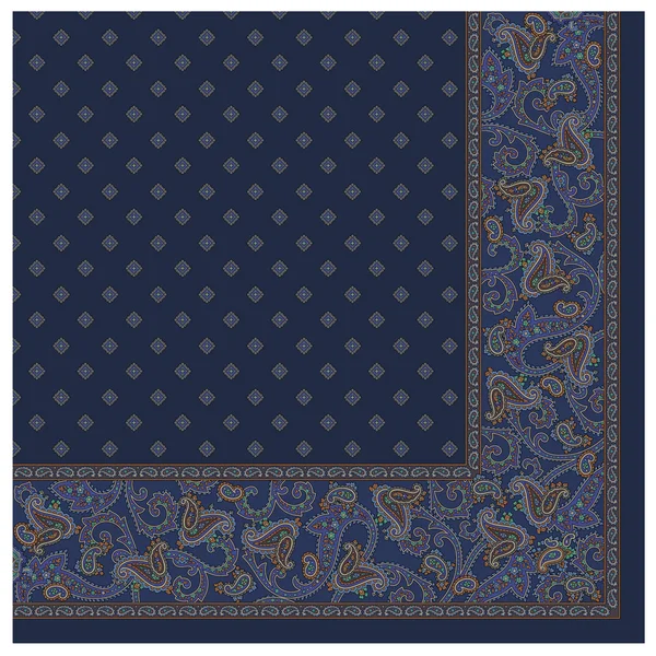 Пейслі шарф Орнамент — стоковий вектор