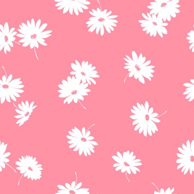 Çiçek illüstrasyon deseni