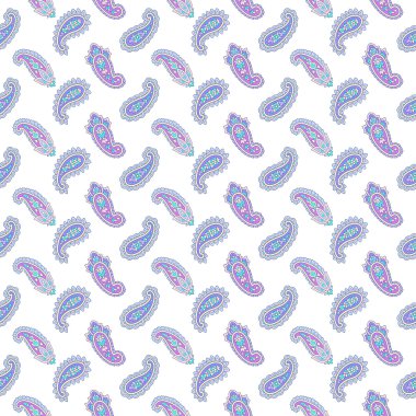 Paisley illüstrasyon model