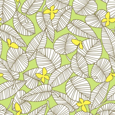 Yaprak illüstrasyon model