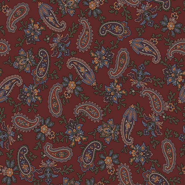 Paisley illüstrasyon model — Stok Vektör