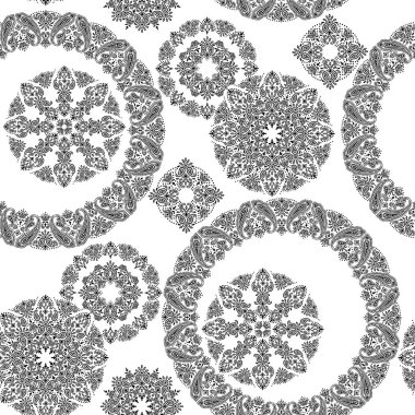 Güzel bandana süs tasarımı kusursuz desen,