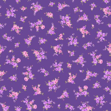 Güzel bir buket gülle kusursuz desenli, bir buket gül kullanarak kusursuz desenli.,