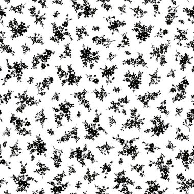Kusursuz ve güzel çiçek örnekleme deseni,