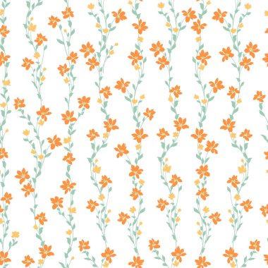 Kusursuz ve güzel çiçek örnekleme deseni,