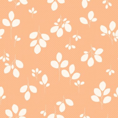 Kusursuz ve soyut yaprak örnekleme deseni,