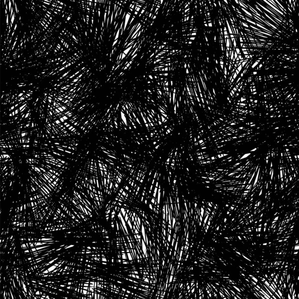 Motif Abstrait Superposé Dessiné Motif Abstrait Avec Image Pinceau — Image vectorielle