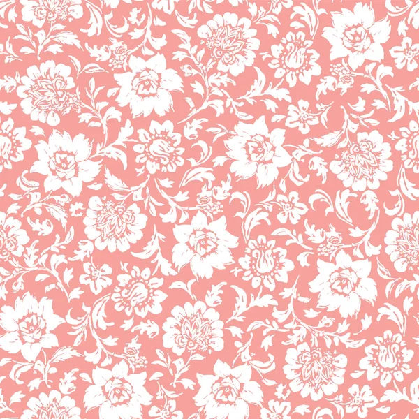 Modèle Chintz Abstrait Sans Couture — Image vectorielle