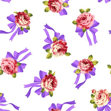 Rose ve şerit deseni,