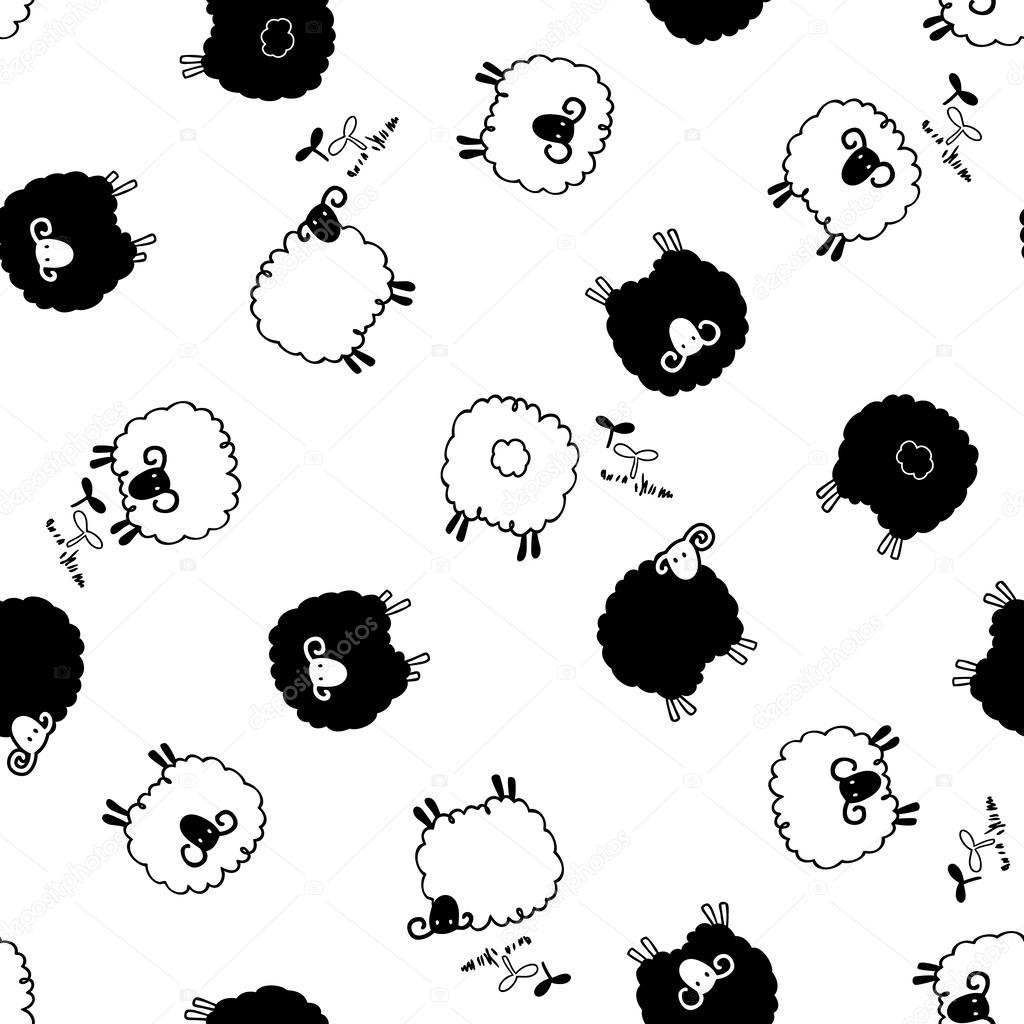 Sheep pattern,