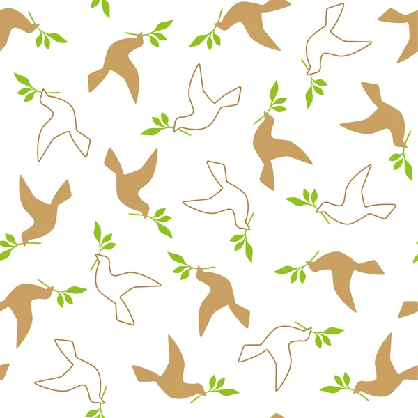 Bird pattern — Stock Vector