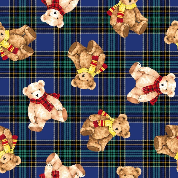 Pattern of bear — Stock Photo, Image