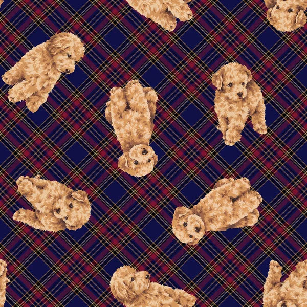 Pattern of dog — Stock Photo, Image