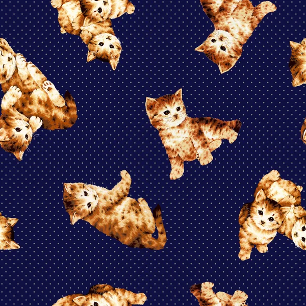 Patroon van de kat — Stockfoto