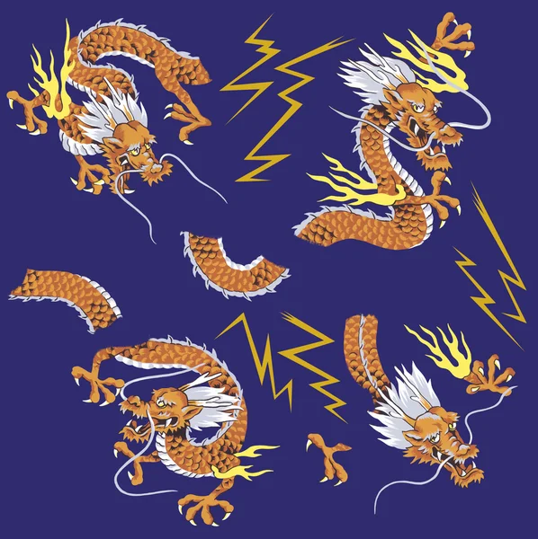 Japanska dragon — Stockfoto