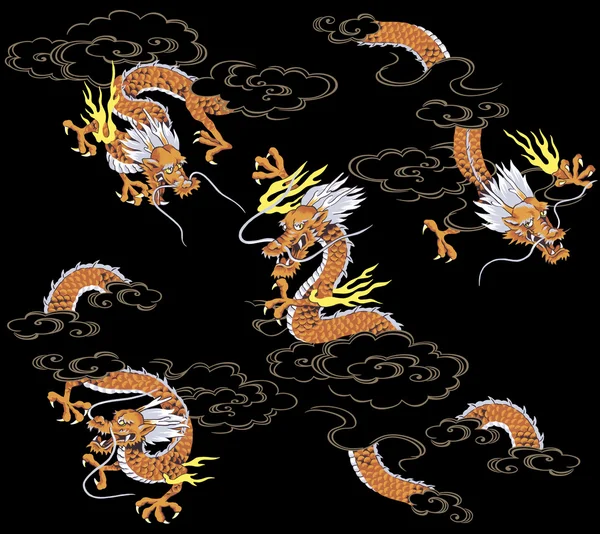 Японский дракон — стоковое фото
