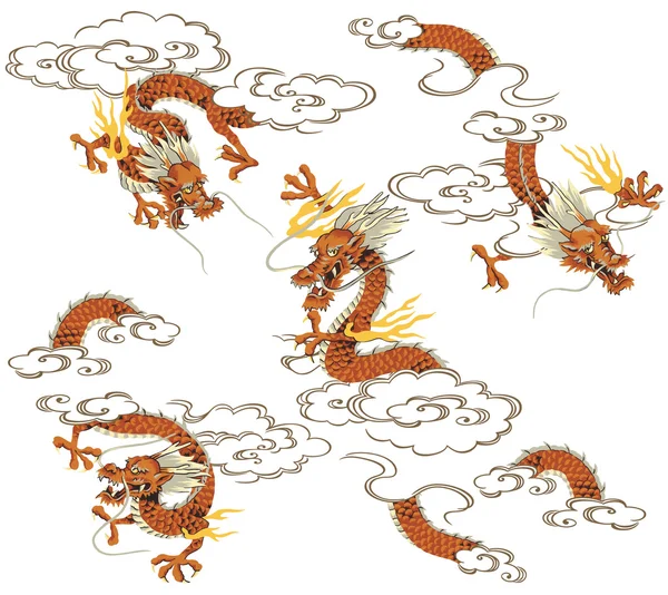 Japanese dragon — Stock Photo, Image