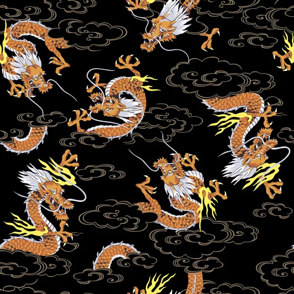 Mönster av dragon — Stockfoto