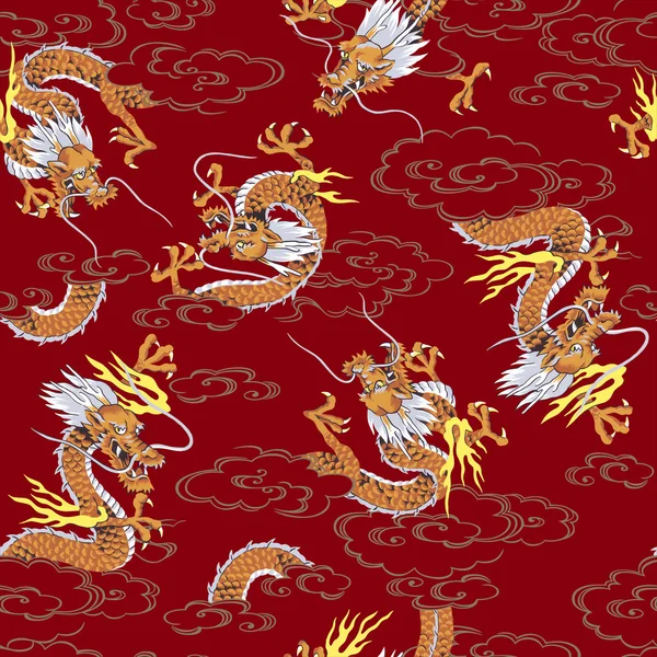 Pattern of dragon — Stock Photo, Image