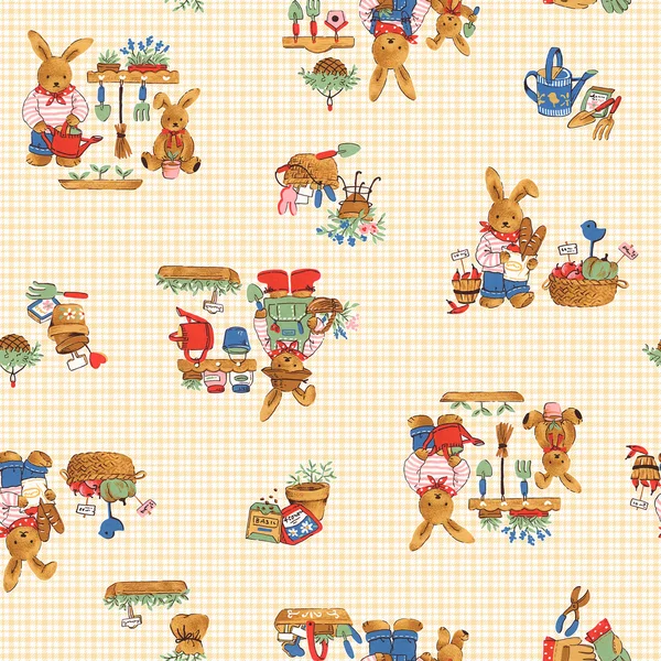 Pattern of rabbit — Stock Photo, Image