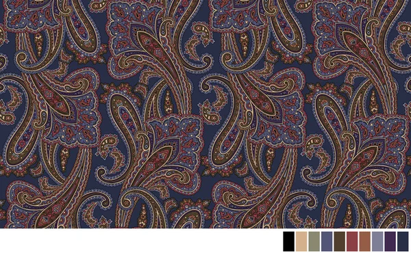 Візерунок paisley — стоковий вектор