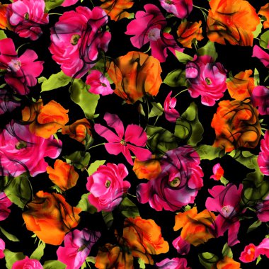 çiçek pattern