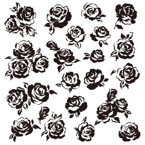 Εικονογράφηση τριαντάφυλλο — Διανυσματικό Αρχείο