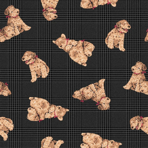 Dog pattern — Stock Photo, Image