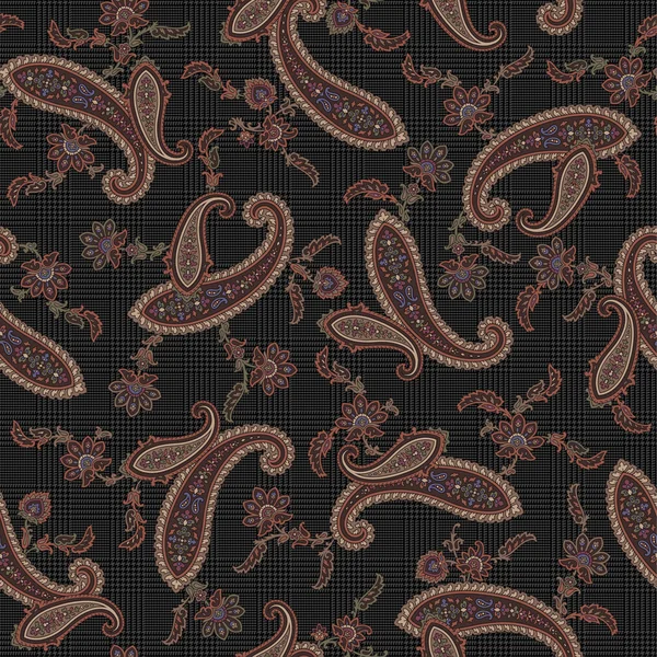 Patrón paisley — Archivo Imágenes Vectoriales