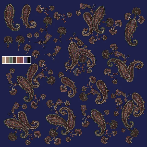 Paisley... — Vetor de Stock