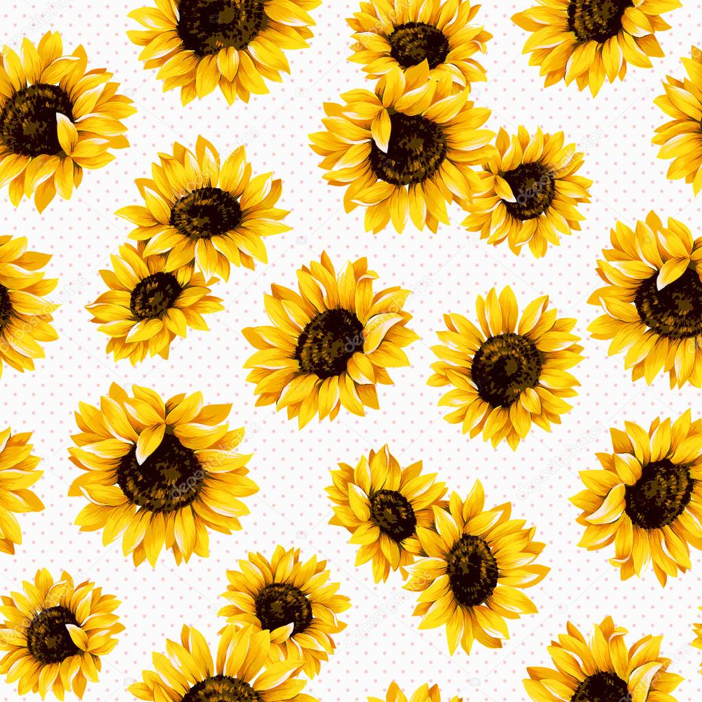Sunflower pattern