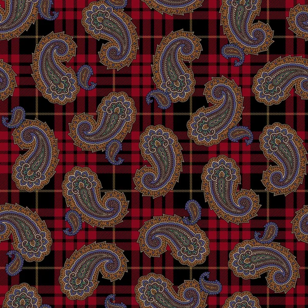 Modèle de paisley — Image vectorielle