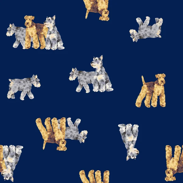 Dog pattern — Stock Photo, Image