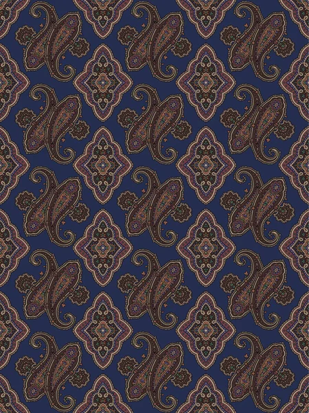 Paisley temel modeli — Stok Vektör