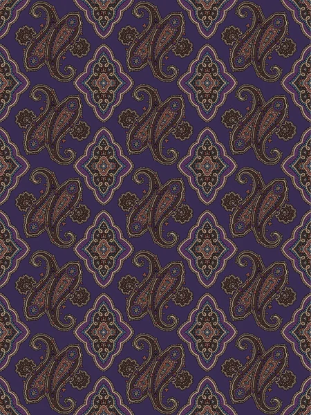 Paisley temel modeli — Stok Vektör