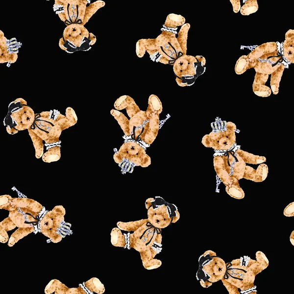 Bear pattern — Stock Photo, Image