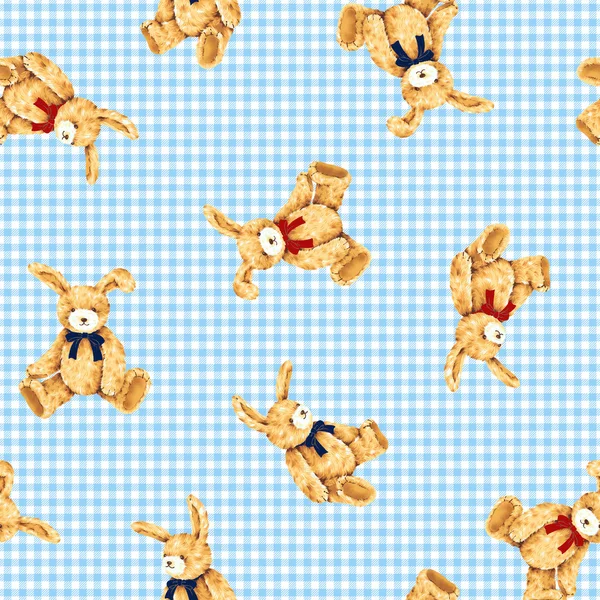 Rabbit pattern — Stock Photo, Image
