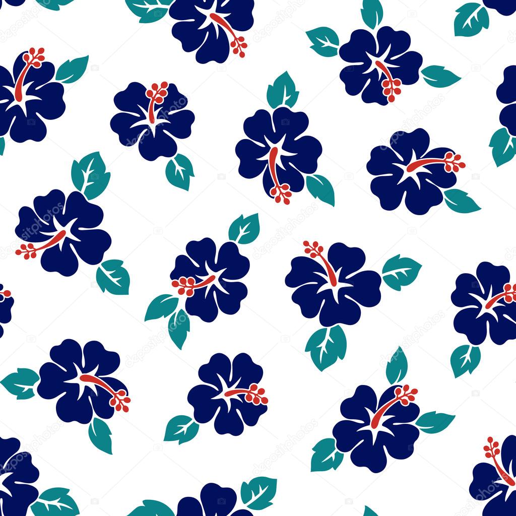 Hibiscus pattern