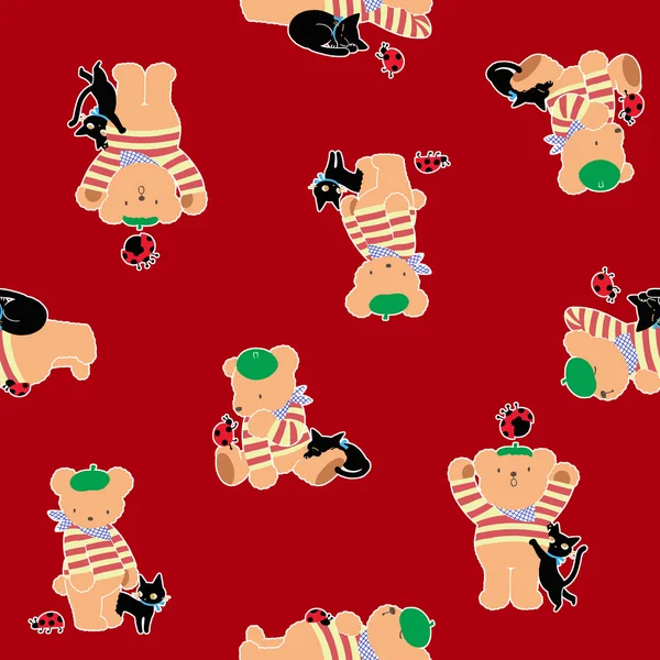 Bear pattern — Stock Photo, Image