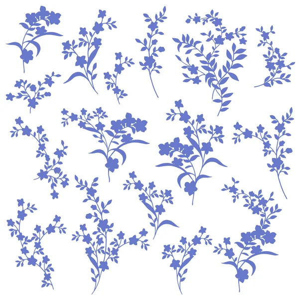 Illustrazione del fiore — Vettoriale Stock